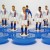 Subbuteo Andrew Table Soccer Escape to Victory Motion picture Allies team on Classic Hasbro bases